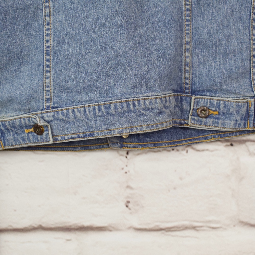 Tommy Hilfiger Jean Denim Jacket Size XS - Picture 6 of 8